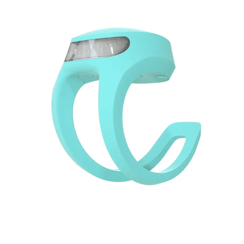 Feu arrière de vélo compact rechargeable USB - Visibilité urbaine légère - KNOG