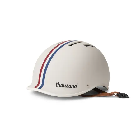 Casque vélo urbain taille M crème - Protection certifiée design moderne - THOUSAND