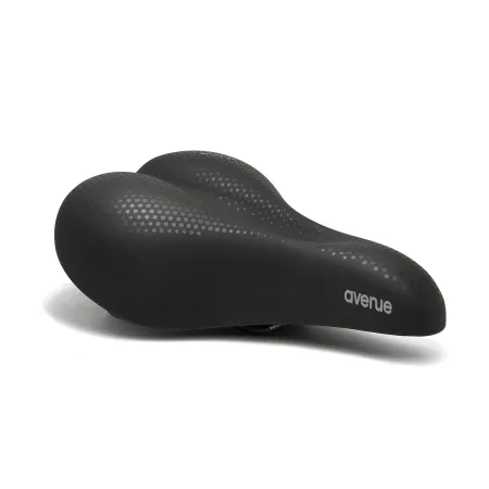 Selle vélo urbaine confort noir - Position de conduite modérée - SELLE ROYAL