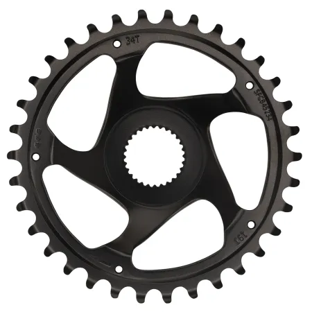 Plateau de vélo électrique 34 dents pour moteur Bosch Gen4 - Denture anti-déraillement - KMC