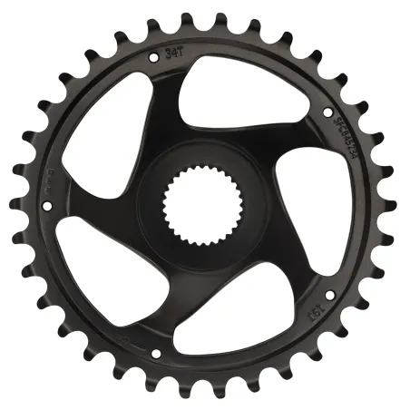 Plateau de vélo électrique 34 dents pour moteur Bosch Gen4 - Denture anti-déraillement - KMC