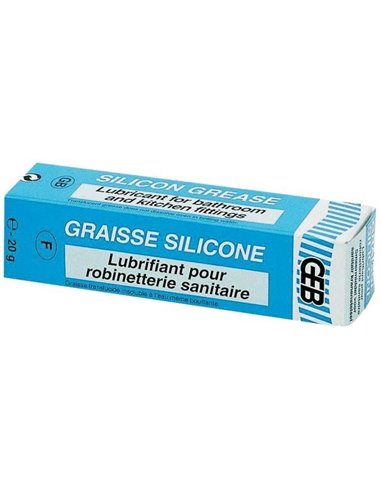 Tube 20 g - graisse à base d'huile 100% silicone  geb - Equipe Ton camping-car - 3283985155201