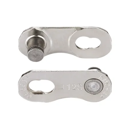Attache rapide de chaîne plate vélo - Traitement anticorrosion EPT argenté - KMC