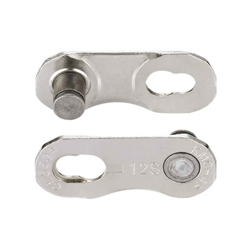 Attache rapide de chaîne plate vélo - Traitement anticorrosion EPT argenté - KMC