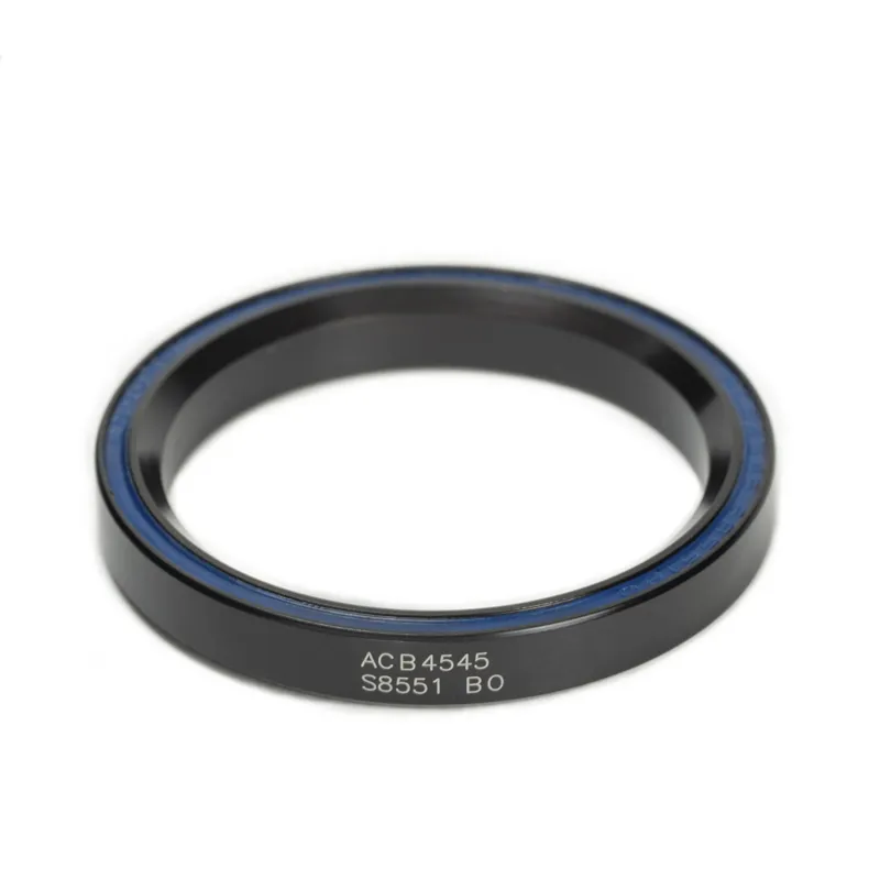 Roulement inox contact angulaire oxyde noir 36,8x45,8x6,5 - Rotation fluide durable - ENDURO BEARINGS