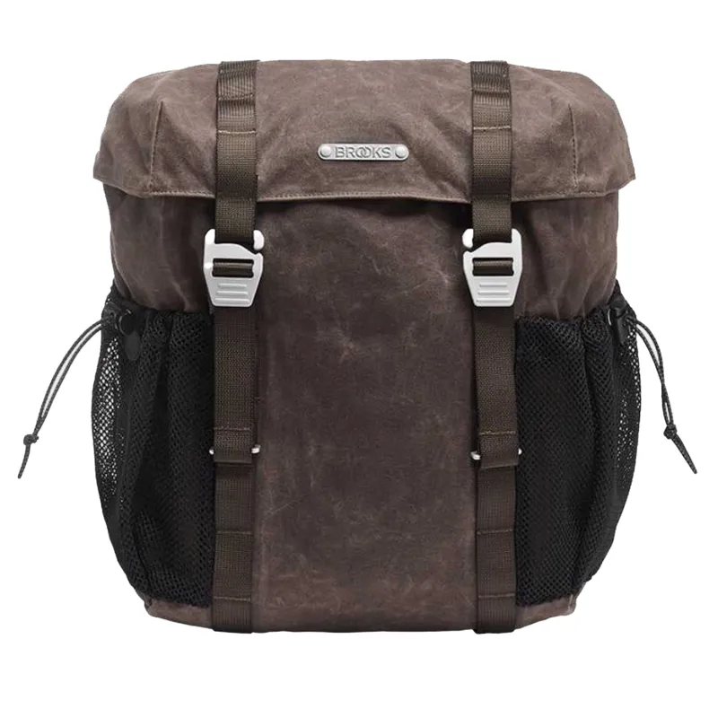 Sacoche vélo Haul 17L marron - Grande capacité cycliste voyage - BROOKS