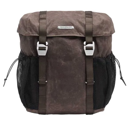 Sacoche vélo Haul 17L marron - Grande capacité cycliste voyage - BROOKS