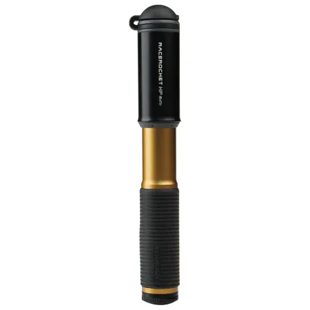 Mini-pompe vélo haute pression coloris or - Gonflage rapide et efficace - TOPEAK