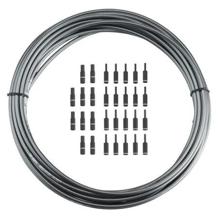 Gaine de frein vélo 5mm lubrifiée - Glisse fluide avec embouts inclus - JAGWIRE