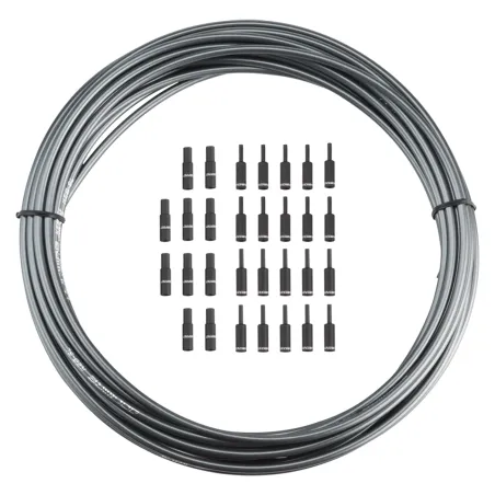 Gaine de frein vélo 5mm lubrifiée - Glisse fluide avec embouts inclus - JAGWIRE