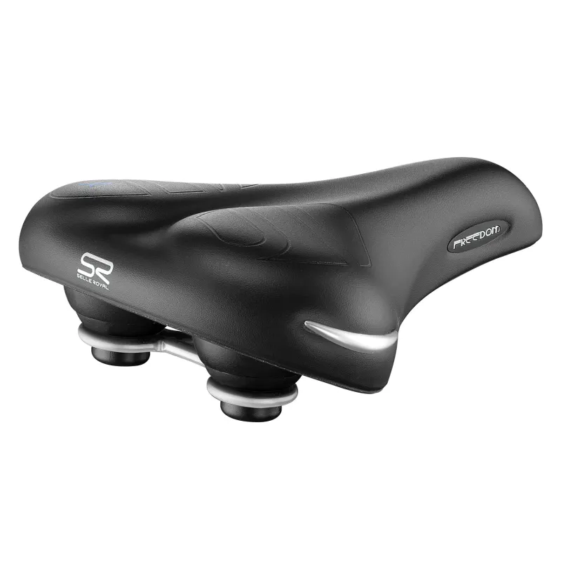 Selle vélo confort noir - Position de conduite modérée liberté de mouvement - SELLE ROYAL