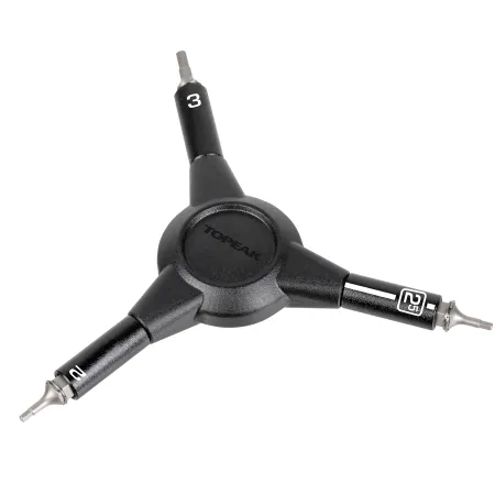 Clé en Y Allen multi-embouts fins - Serrage précis composants vélo - TOPEAK