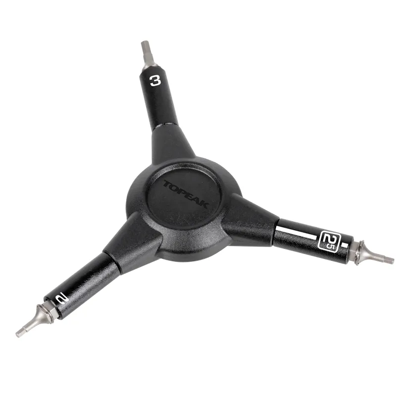 Clé en Y Allen multi-embouts fins - Serrage précis composants vélo - TOPEAK