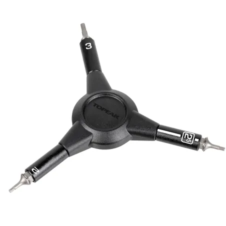 Clé en Y Allen multi-embouts fins - Serrage précis composants vélo - TOPEAK
