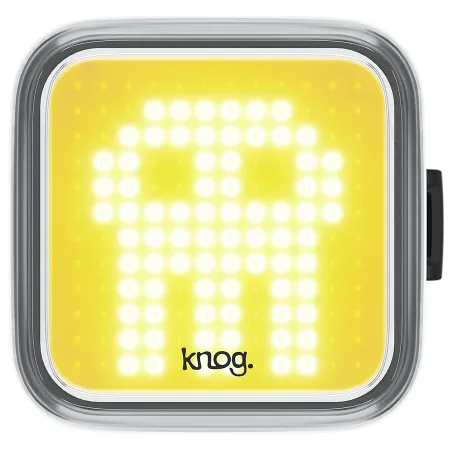 Feu avant de vélo rechargeable USB - Visibilité renforcée en ville - KNOG