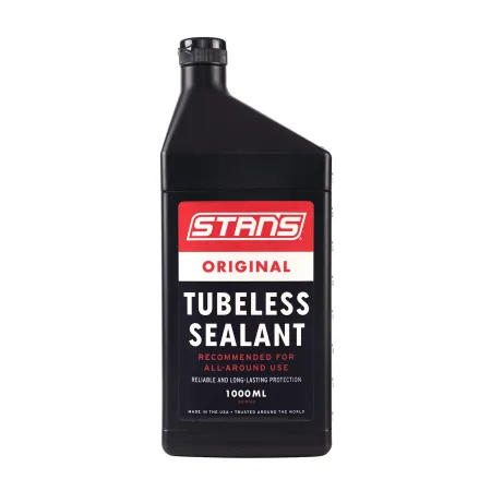 Liquide préventif tubeless vélo 1L - Réparation crevaison instantanée - STANS