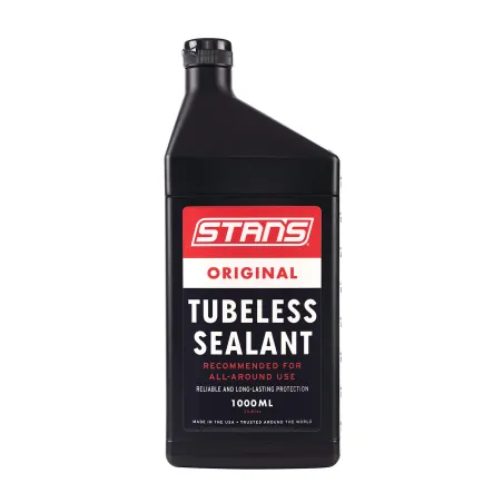 Liquide préventif tubeless vélo 1L - Réparation crevaison instantanée - STANS