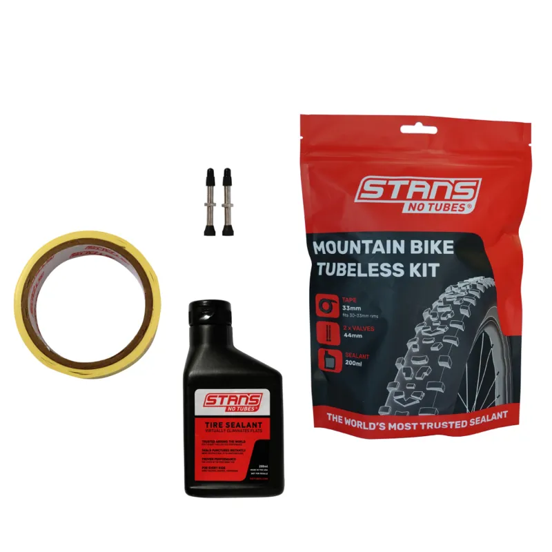 Kit conversion tubeless VTT 21mm - Montage complet facile - STANS