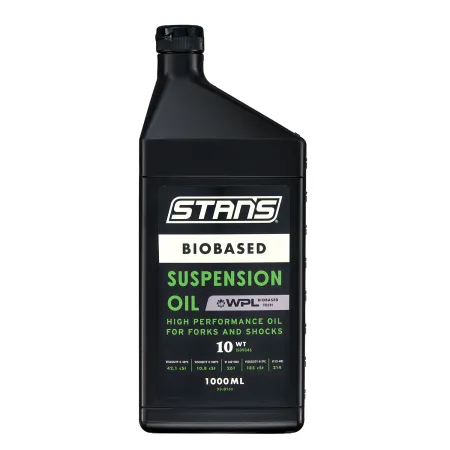 Huile de suspension vélo 10WT 1L - Formule biosourcée performante - STANS