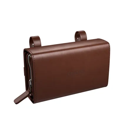 Selle vélo cuir forme ergonomique marron - Confort assise - BROOKS