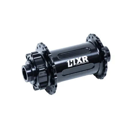 Moyeu avant VTT enduro/DH 32H noir - Axe 15x110mm robuste - HXR COMPONENTS