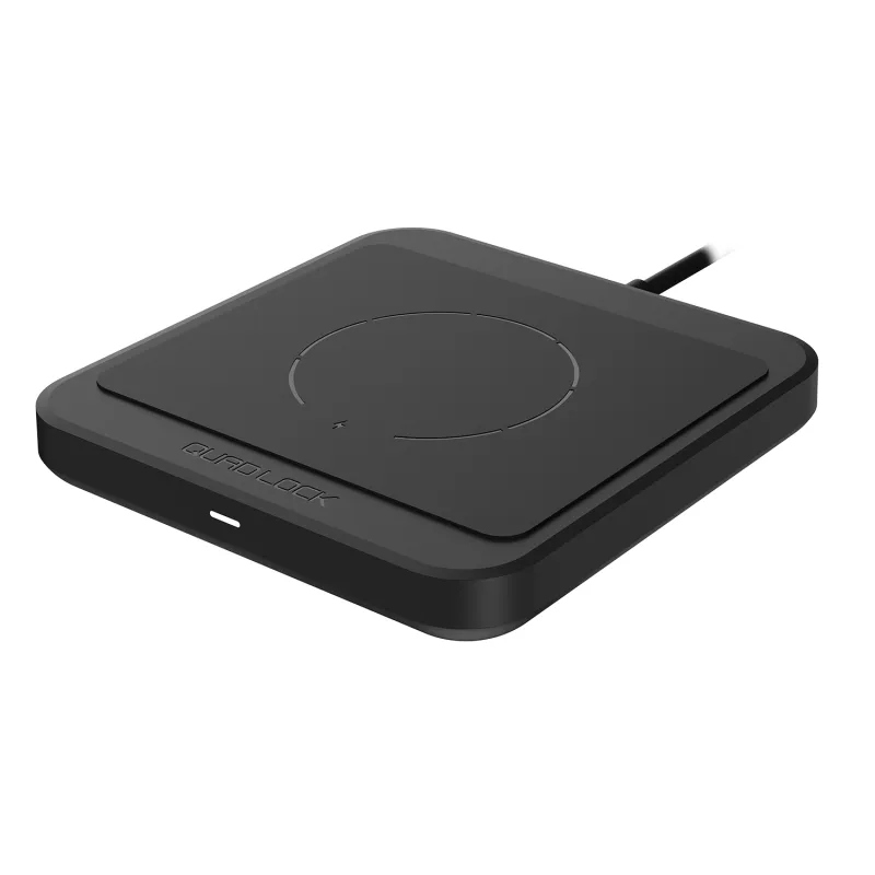 Chargeur sans fil pour support telephone vélo - Recharge pratique compatible Quad Lock - QUAD LOCK
