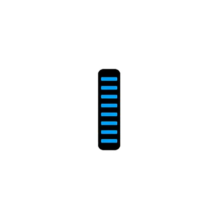 Sticker collier protection cadre arrière cyan - RRP