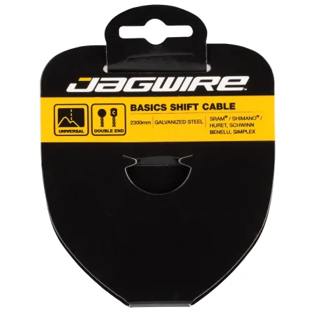 Câble de dérailleur vélo galvanisé basique - Compatible multi-marques - JAGWIRE