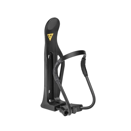 Porte-bidon vélo réglable noir - Compatibilité toutes tailles de bidon - TOPEAK