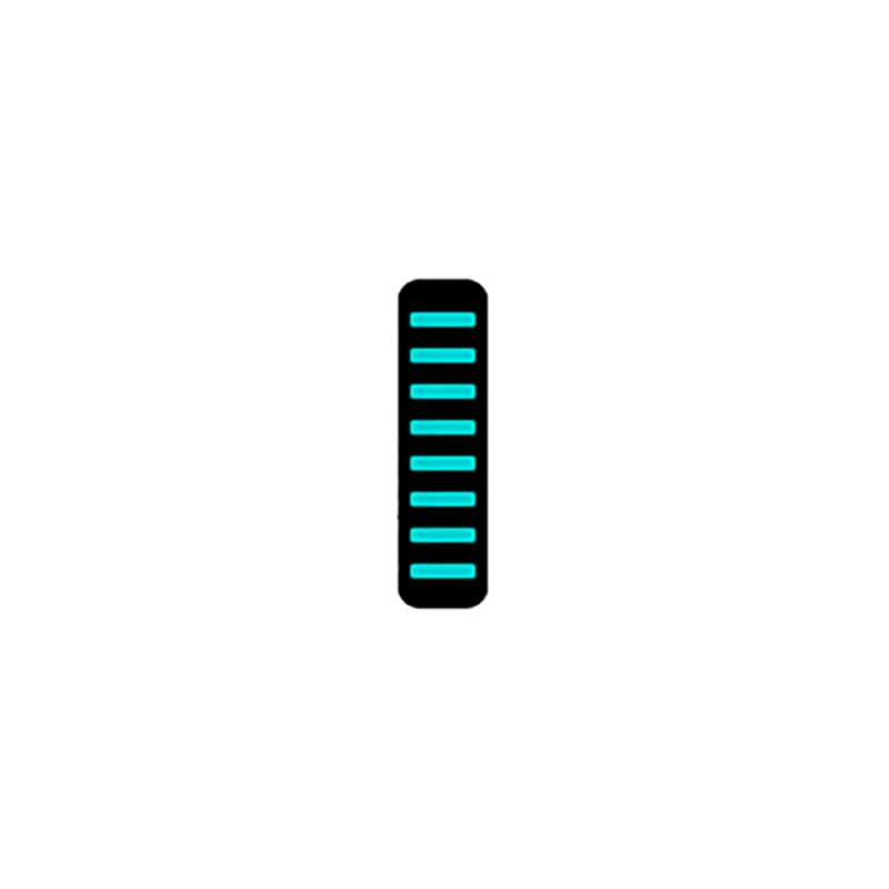 Protection de cadre vélo avant turquoise - Autocollant anti-eclats format standard - RRP