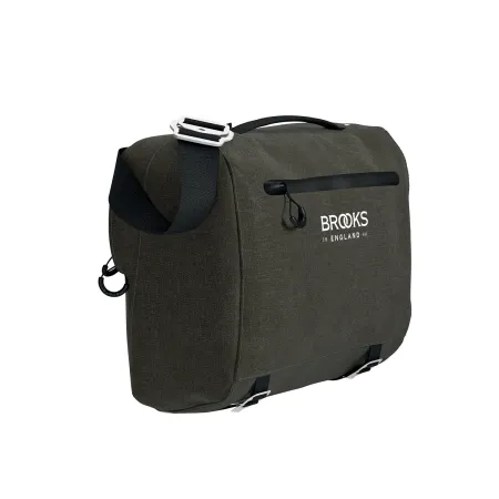 Sacoche de guidon compacte 10L verte - Rangement voyage pratique - BROOKS