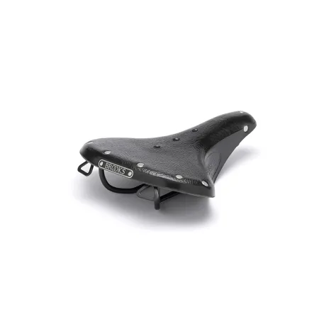 Selle vélo en cuir noir - Confort robuste tout usage - BROOKS