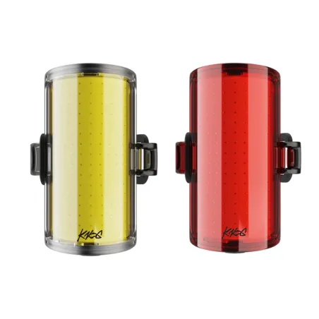 Lot de 2 réflecteurs vélo Cobber - Visibilité sécurité renforcée - KNOG