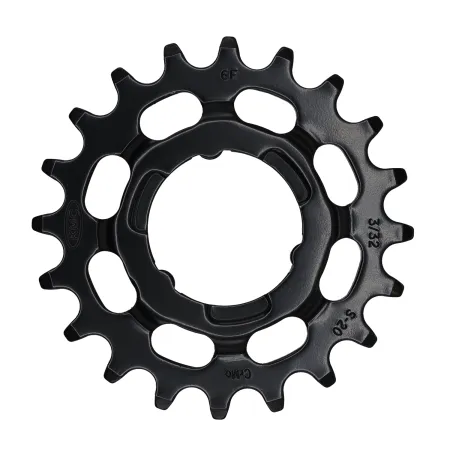 Pignon fin de vélo 20 dents - Compatible transmission Shimano - KMC