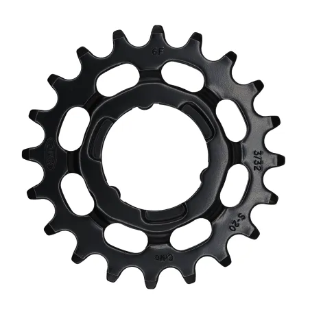 Pignon fin de vélo 20 dents - Compatible transmission Shimano - KMC