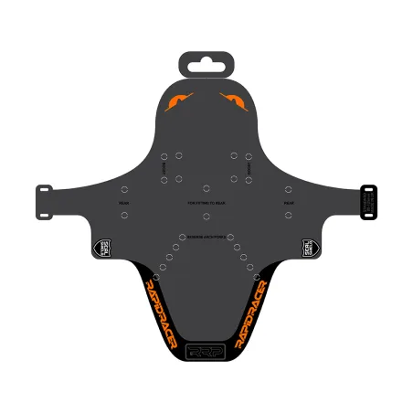 Protection de cadre vélo enduro orange standard - Anti-eclats renforce VTT descente - RRP