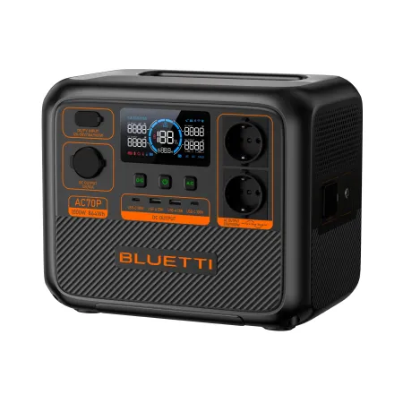 Station d'Énergie Portable AC70P 1000W 864Wh LiFePO4 — BLUETTI