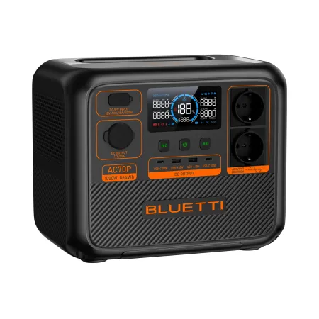 Station d'Énergie Portable AC70P 1000W 864Wh LiFePO4 — BLUETTI