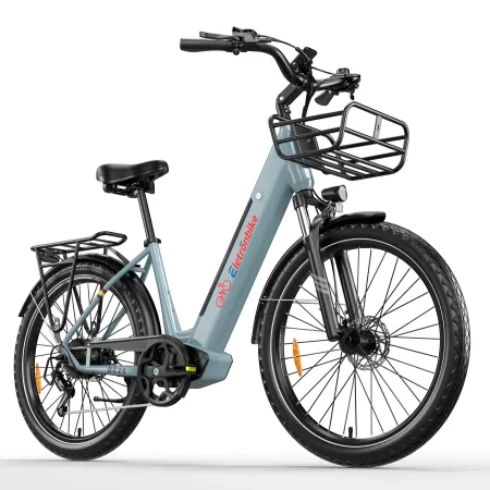 Vélo électrique Eletronbike OC26 marron 26" | Capteur de couple & 130 km
