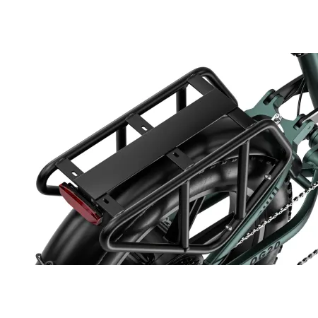 Fat Bike électrique pliant tout suspendu Eletronbike vert| 48V 13Ah & Double Amortisseur