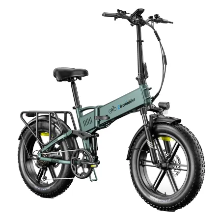 Fat Bike électrique pliant tout suspendu Eletronbike OG20 | 48V 13Ah & Double Amortisseur