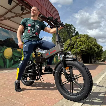 Fat Bike électrique pliant tout suspendu Eletronbike OG20 | 48V 13Ah & Double Amortisseur