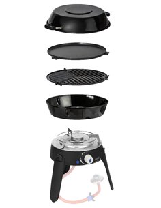 Barbecue à gaz portable Safari Chef 30 LP 30mbar - DOMETIC - Equipe Ton camping-car - 6001773111980