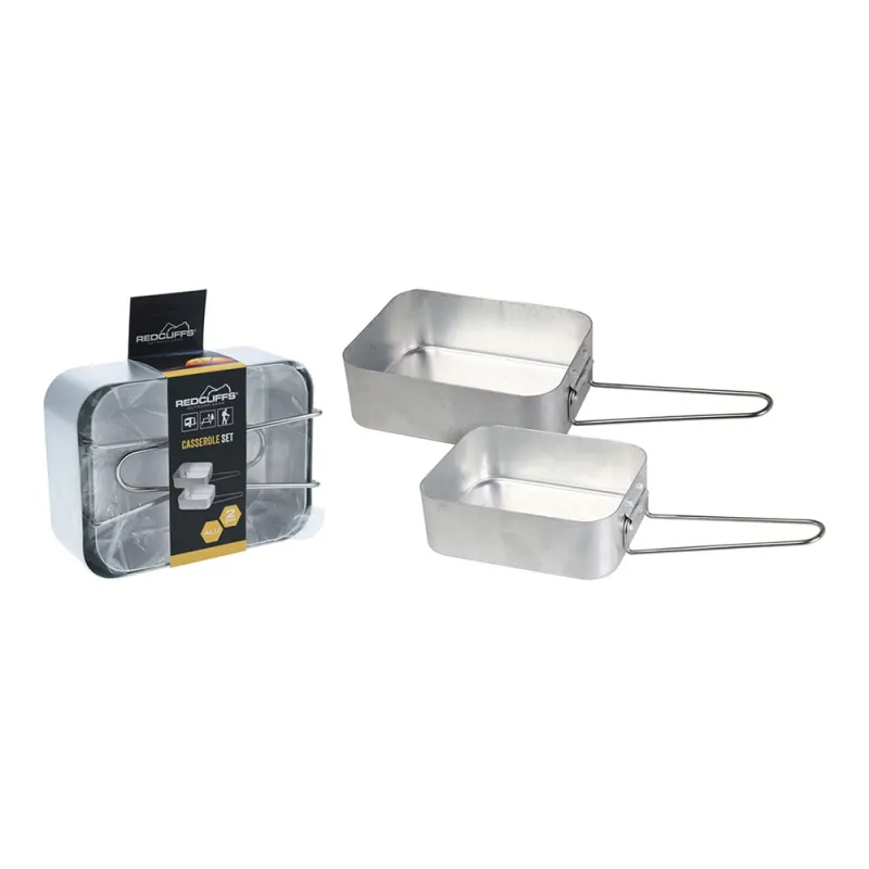 Set 2 Passoires Aluminium BASICS Robustes & Légères