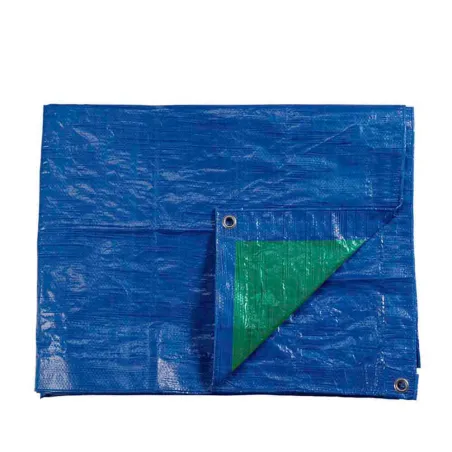Auvent 8x12m Double Face Bleu/Vert 90g/m2 EDM