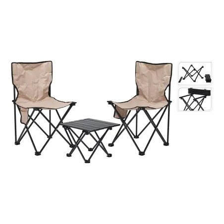 Ensemble table et chaises camping REDCLIFFS pliable