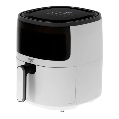 friteuse / four à air cr6313, blanche et noire, 5 l, 2000 w