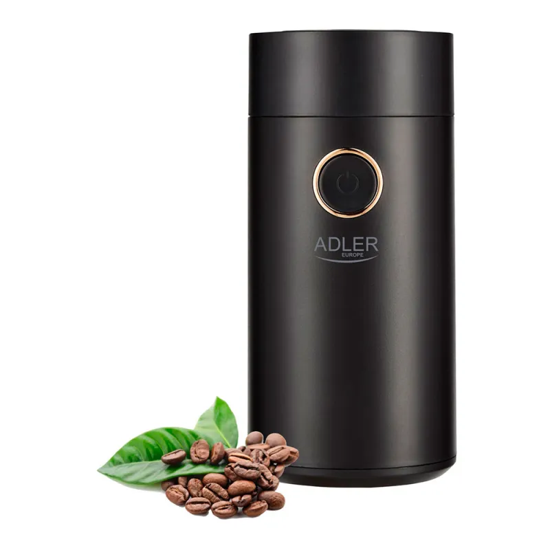 moulin à café ad446 noir et or, 150 w
