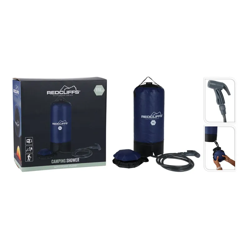 Douche de Camping Solaire 11L REDCLIFFS Portable | Achat
