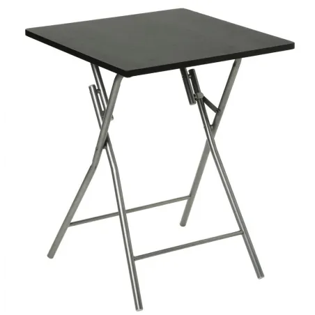Table Pliante Hespéride Noire 60x60 | Gain de place